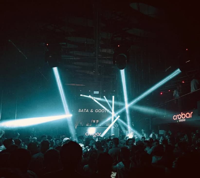 Bata & Gooty en Crobar Buenos Aires con la pista llena